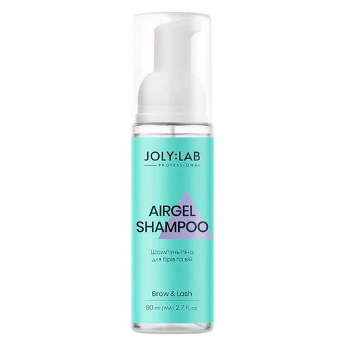 Шампунь-пена JOLYLAB для бровей и ресниц Airgel Shampoo 80 мл - Фото №1