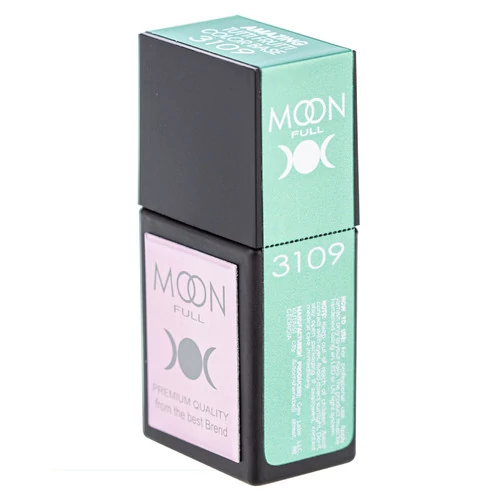 База для ногтей MOON FULL Amazing Tutti Frutti №3109 бирюзовый 12 мл (5905123023514) - Фото №2