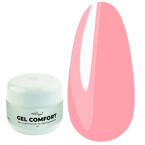 Гель без опила NAILAPEX Comfort №07 нежно-розовый 50 г (KG07_50) - Фото №1