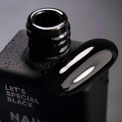 Гель-лак NAILS OF THE DAY Let's special Black черный 10 мл (u0000016920) - Фото №3
