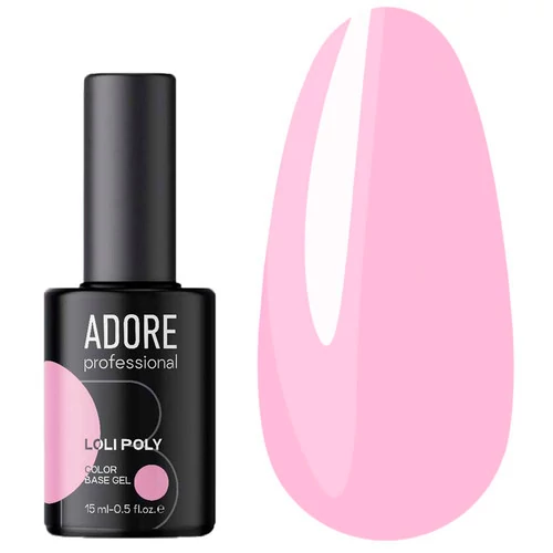 База ADORE LOLI POLY BASE №05 doll кукольно-розовая 15 мл (2101000446220) - Фото №1