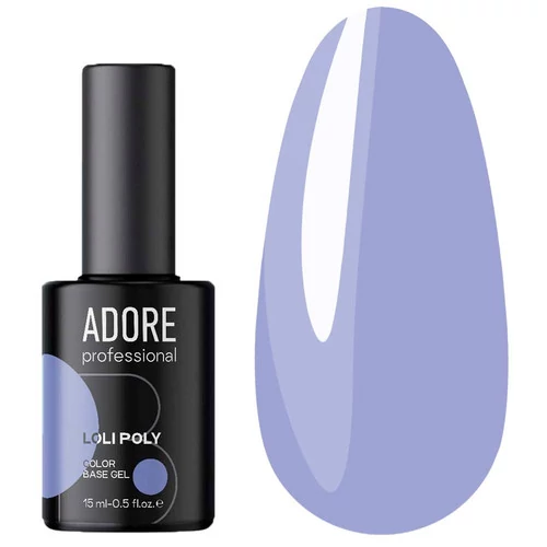База ADORE LOLI POLY BASE №14 jelly фиолетовый 15 мл (2101000446305) - Фото №1