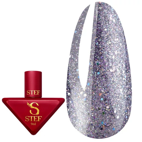 База Steffani Cover №36 з дрібними світловідбивними блискітками 9 мл (SCB09-36)