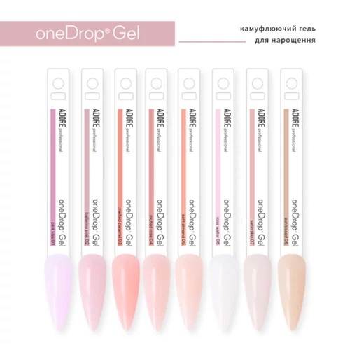 Гель ADORE One Drop Gel №04 muted rosel (наполнитель для помпы) 60 мл (2101400447216) - Фото №3