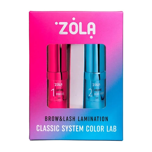 Набор ZOLA для ламинирования Brow&Lash Lamination Classic System Color Lab (05532) - Фото №2