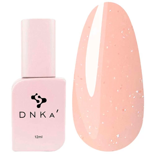 Акрил-гель DNKa Liquid Acrygel №0048 Andromeda персиковый с блестками 12 мл (LAD0048) - Фото №1