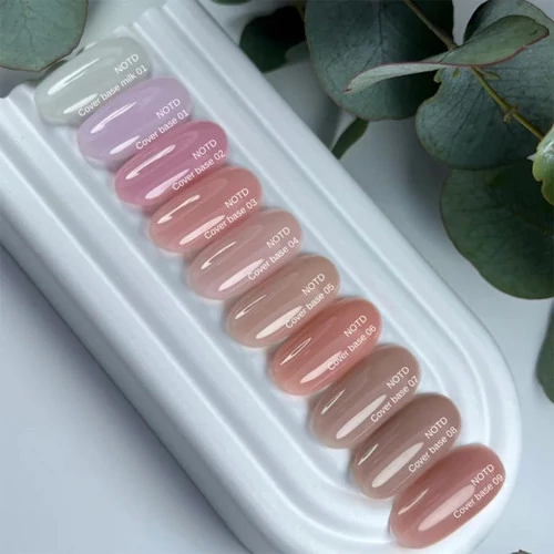 База для ногтей NAILS OF THE DAY Cover NEW Formula №03 нежно-персиковый 10 мл (НФ-00019242) - Фото №4