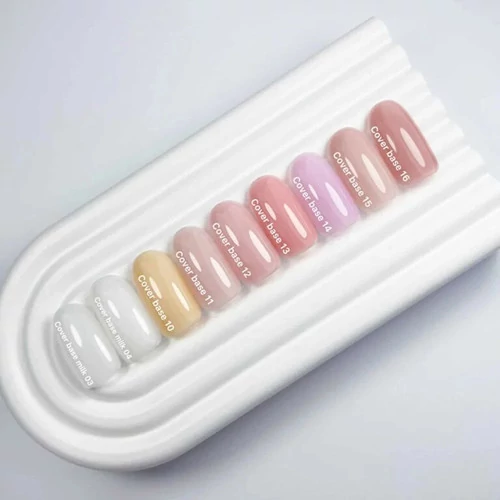 База для ногтей NAILS OF THE DAY Cover NEW Formula №12 бежево-розовый 10 мл (НФ-00020197) - Фото №3