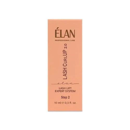Эксперт-система ELAN для ламинирования ресниц LASH CurlUP 2.0 Step 2 Airless Bottle 10 ml - Фото №2