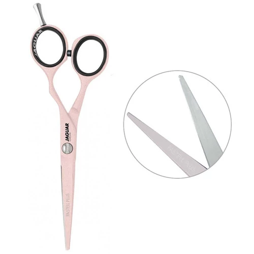 Ножницы для стрижки JAGUAR White Line Pastell Plus Offset Rose 5.50 (4030363124224)