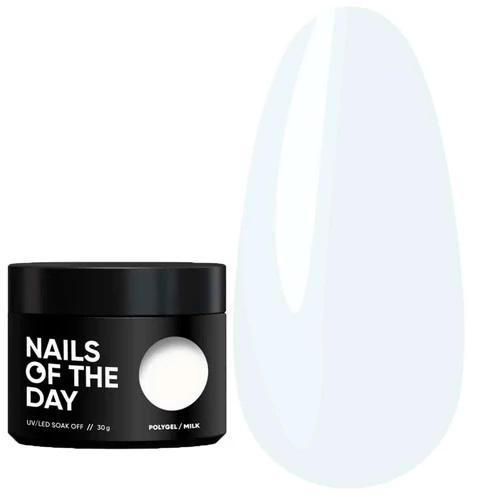Полигель NAILS OF THE DAY MILK 30 мл (НФ-00020398) - Фото №1