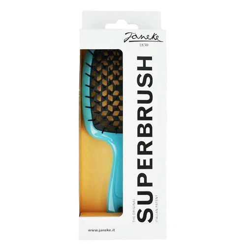 Расческа Janeke Superbrush синий с черным (82SP226FF2) - Фото №3