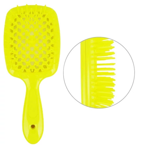 Расческа Janeke Superbrush Small желтая (83SP234YFL) - Фото №1