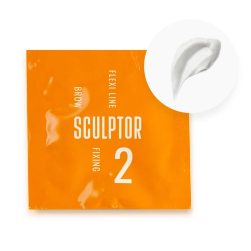 Фиксирующий препарат SCULPTOR для бровей FLEXI LINE BROW FIXING №2 1,5 мл - Фото №2