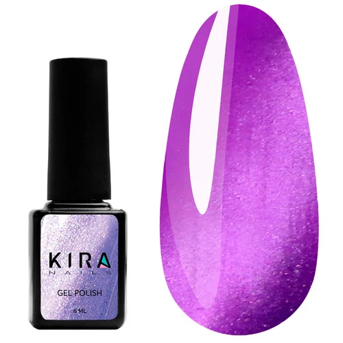 Гель-лак KIRA Nails Cat Eye №006 фиолетовый 6 мл (439006) - Фото №1