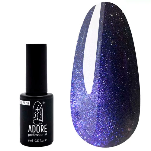 Гель-лак ADORE Cat`s Eye Reflective Z05 сине-фиолетовый 8 мл (2101030037764) - Фото №1