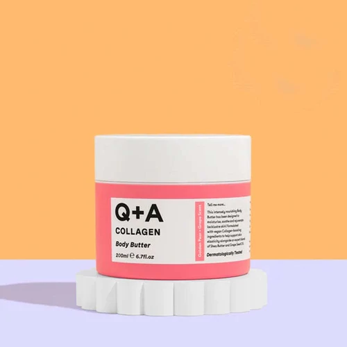 Увлажняющий баттер с коллагеном Q+A Collagen Body Butter 200 мл (5060486266500) - Фото №2