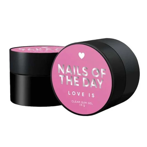 Гель-жвачка NAILS OF THE DAY Love is... Clear 15 г (НФ-00018732) - Фото №7