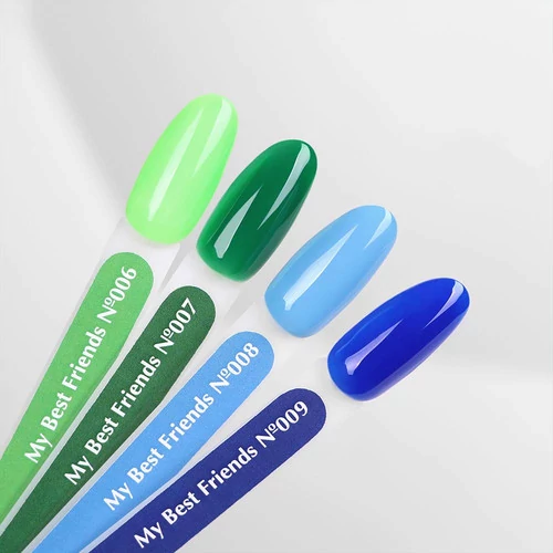 Гель-лак Kira Nails «My Best Friends» №009 синий 6 мл (679809) - Фото №3