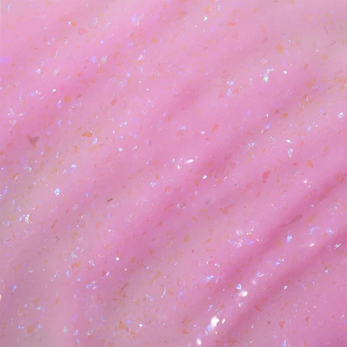 Гель F.O.X Shine Gel Flakes №004 ярко-розовый с поталью 15 мл (SnG-F4) - Фото №2