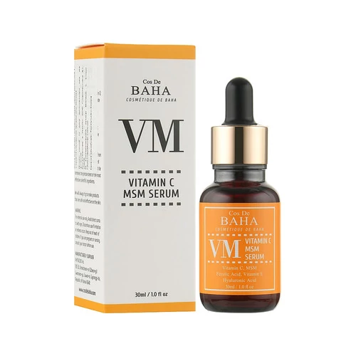 Сыворотка Cos De BAHA  для лица с витамином C VM Vitamin C MSM Serum 30 мл - Фото №2
