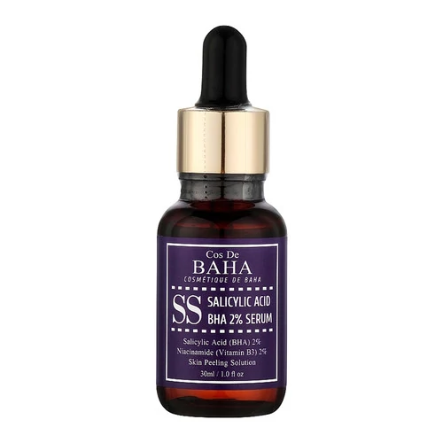Сыворотка Cos De BAHA отшелушивающая для лица с салициловой кислотой SS Salicylic Acid BHA 2% Serum 30 мл - Фото №1