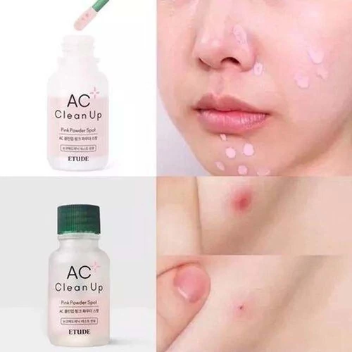 Сыворотка Etude двухфазная для точечного применения при высыпаниях AC Clean Up Pink Powder Spot 15 мл - Фото №4