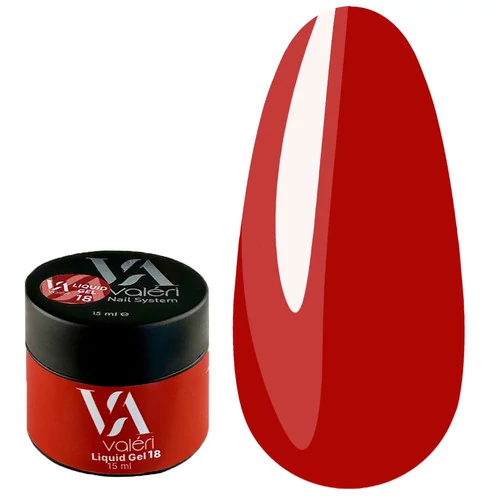 Гель VALERI Liquid Gel №018 15 мл (VLG15-18) - Фото №1