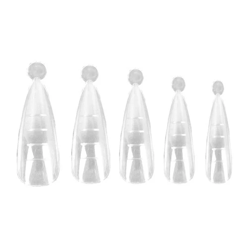 Верхние формы для наращивания VALERI Nail Forms Almond 120 шт (VNFAL)