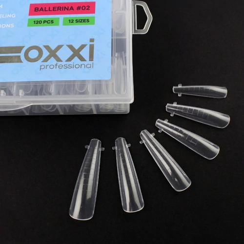 Верхние формы OXXI Easy Extension Nail Forms 2 Ballerina (000002929) - Фото №3