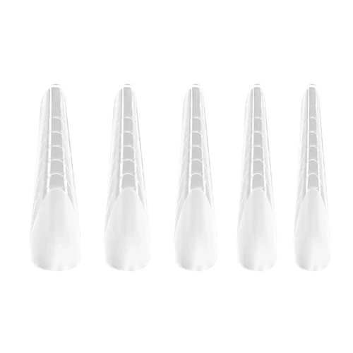 Верхние формы OXXI Easy Extension Nail Forms 6 Coffin (000002933) - Фото №1
