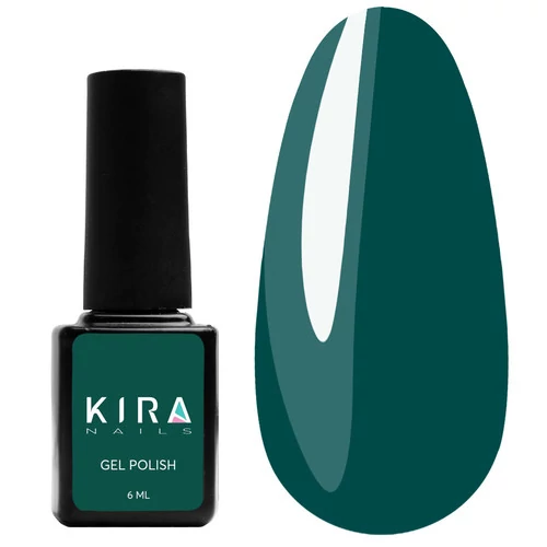 Гель-лак Kira Nails №079 насыщенный зеленый 6 мл (979079) - Фото №1