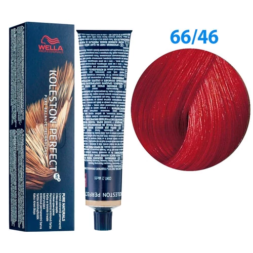УЦЕНКА! Краска для волос Wella Professionals Koleston Perfect № 66/46 красный рай vibrant reds (8005610667669)