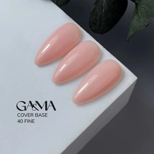 База для ногтей GA&MA Cover №040 Fine Limited (формула одного слоя) молочный беж 15 мл (7702973) - Фото №2