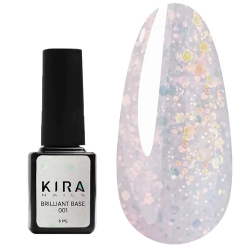 База KIRA Nails Brilliant 001 6 мл (293001) - Фото №1