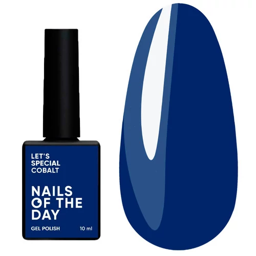 Гель-лак NAILS OF THE DAY Let's special Сobalt насыщенно-синий 10 мл (НФ-00020814) - Фото №1