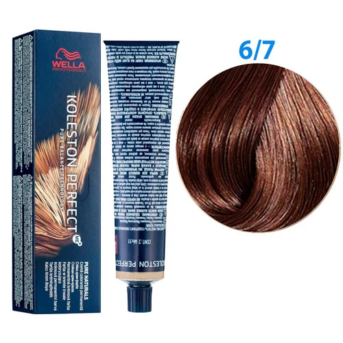 УЦЕНКА! Краска для волос Wella Professionals Koleston Perfect № 6/7 шоколадно-коричневый deep browns (8005610661186)