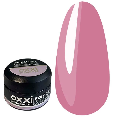 Полигель OXXI Poly Gel NOT STICKY №09 темно-розовый 30 мл (000002939)