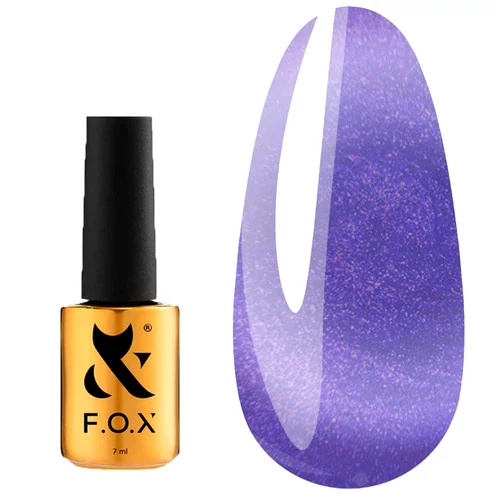 Гель-лак F.O.X Cat Eye Galaxy №004 фиолетовый 7 мл (GPG-004) - Фото №1