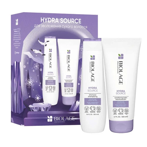 Набор BIOLAGE Hydrasource для увлажнения волос (5905076214403) - Фото №1