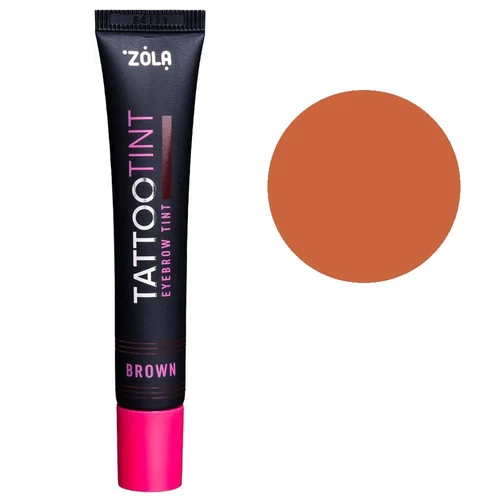 Краска ZOLA для бровей и ресниц TATTOO TINT Brown (05644) - Фото №1