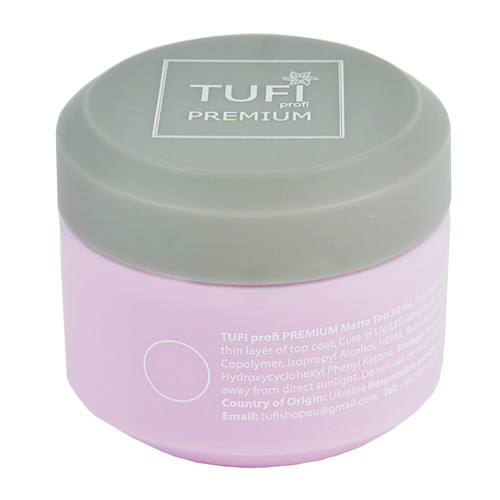 Топ TUFI profi PREMIUM Matte Top матовый 30 мл (0318196)