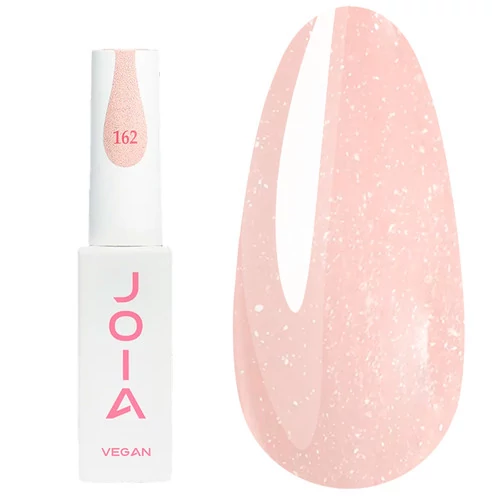 Гель-лак JOIA vegan 162 нежно-персиковый с микроблеском 6 мл (4820259343408)