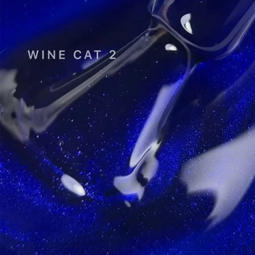 Гель-лак SAGA professional WINE CAT 02 синий 10 мл - Фото №2