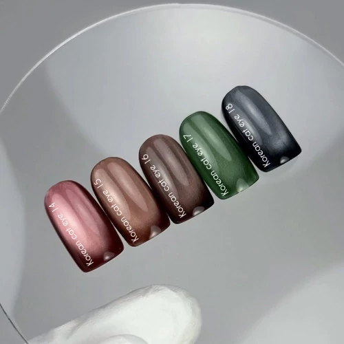 Гель-лак NAILS OF THE DAY Korean Cat Eye №18 темно-синий 10 мл (НФ-00022097) - Фото №2