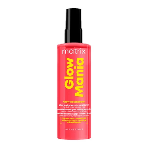 Несмываемое средство ухода MATRIX Glow Mania Glow Gatekeeper для усиления сияния тусклых и окрашенных волос 250 мл (3474637258016) - Фото №1