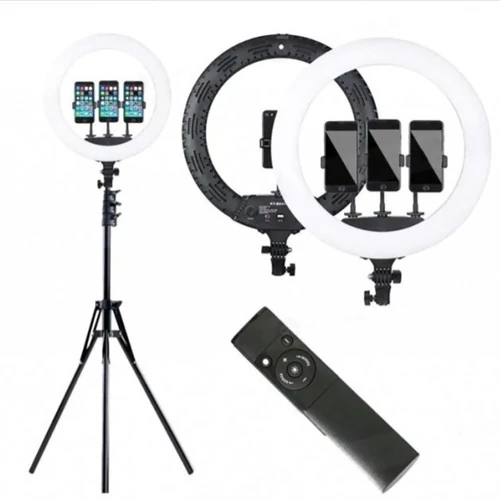 УЦЕНКА! Лампа кольцевая LED HQ-21N 52,5 см (72W) + штатив 1,9 м - Фото №3