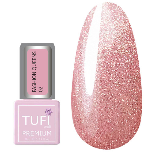 Гель-лак TUFI profi FASHION QUEENS 02 Розовое великолепие 8 мл (0318243)
