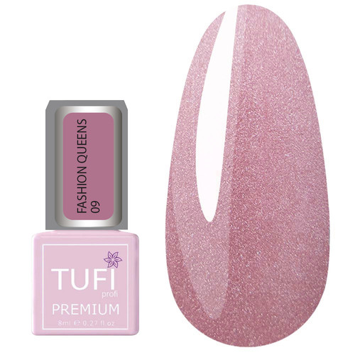 Гель-лак TUFI profi FASHION QUEENS 09 Величественный фиолет 8 мл (0318250)