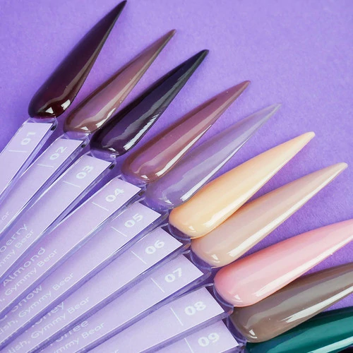 Гель-лак TUFI profi GUMMY BEAR 10 Мятный лайм 8 мл (0318261) - Фото №6
